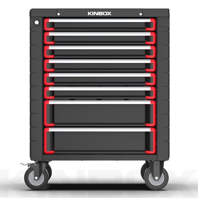 Gabinete de almacenamiento de herramientas personalizado de 8 cajones para supermercado